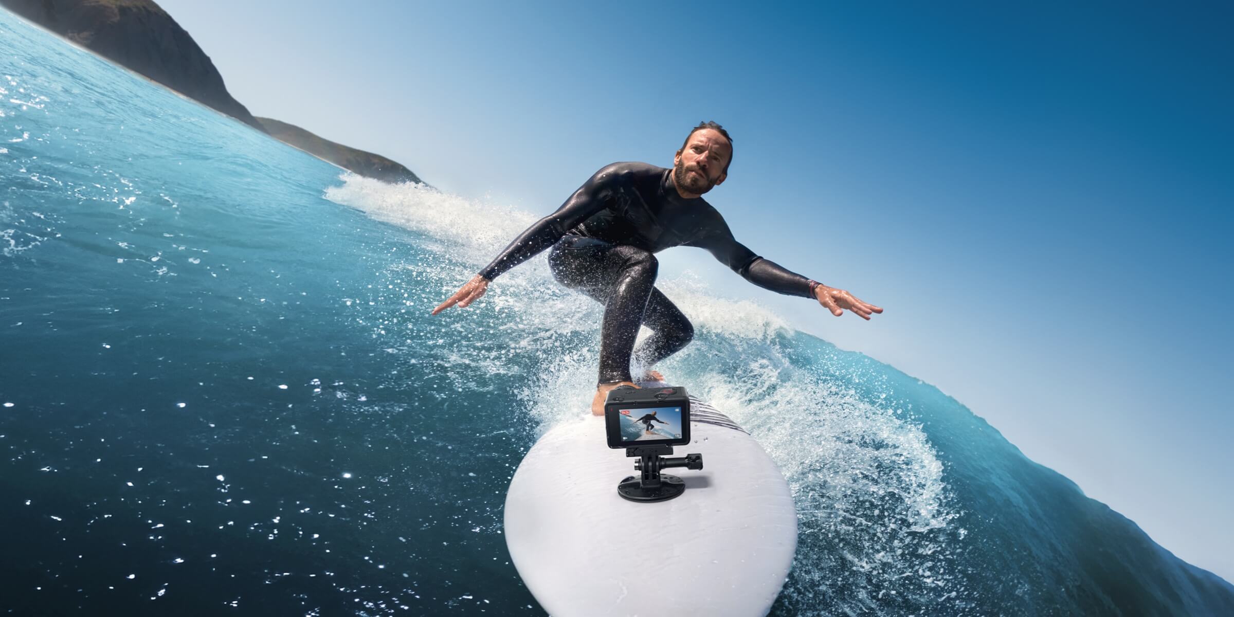 surfing with osmo action 4