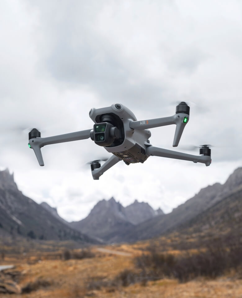 DJI Air 3, Air 2S et Mini 3 Pro