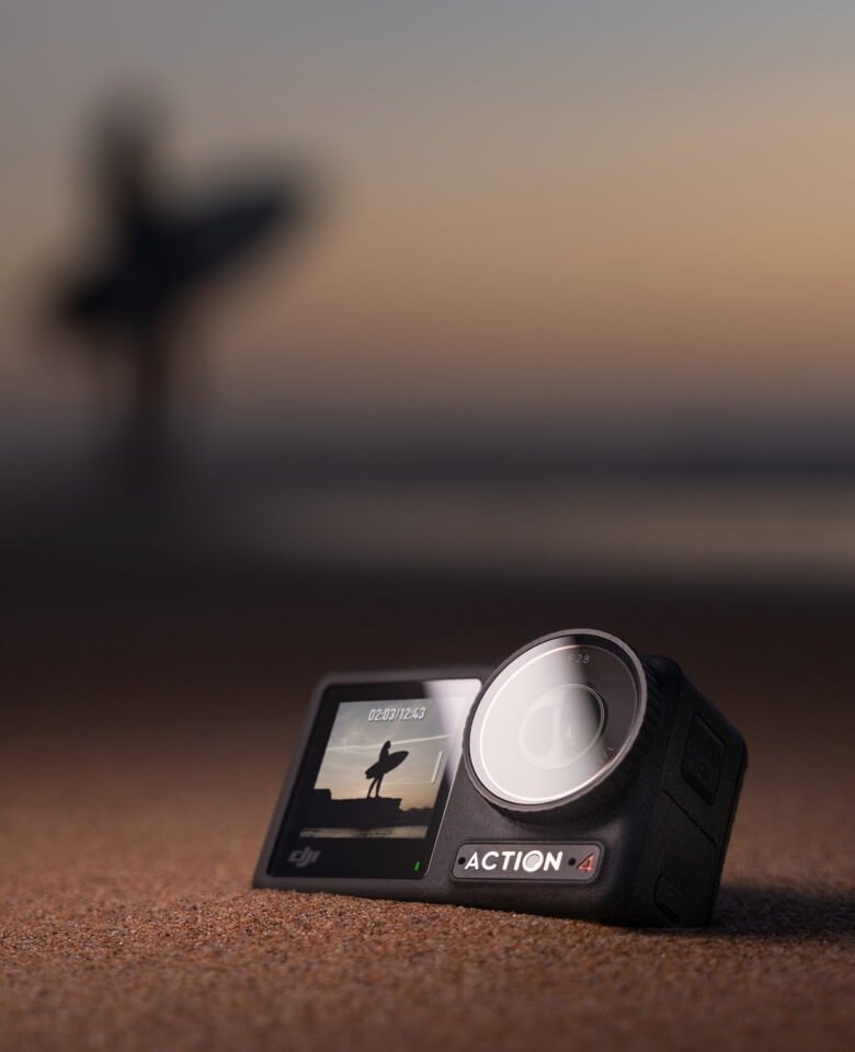Action cameras and low-light