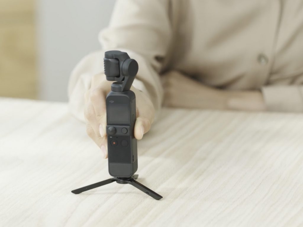 DJI Pocket 2 mimi camera with tripod